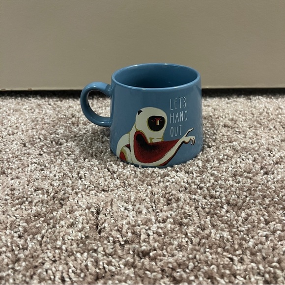 Opalhouse Target Sloth Let's Hang Out Blue Coffee Mug - Picture 2 of 4